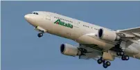  ?? Reuters ?? Alitalia is losing about €1 million a day and without government support risks running out of cash by the middle of May. —