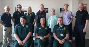  ?? ?? Here are the lovely Community First Responders whose work we featured last week. Unfortunat­ely we were supplied with the wrong picture. We’re happy to feature them with the correct picture (above) and their nomination this week