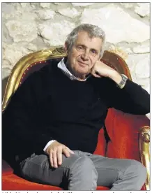  ?? (Photo Jean-François Ottonello) ?? Michel Boujenah aurait rêvé d’être un talentueux joueur de tennis, le navigateur François Gabart ou un grand médecin.