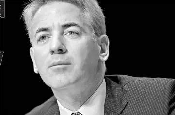  ??  ?? “Bill” Ackman, founder and chief executive officer of Pershing Square Capital Management, in Washington, D.C., on Apr 27, 2016. — WP-Bloomberg photos