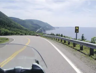  ?? AP ?? The Cabot Trail in Nova Scotia, where visitors must self-isolate for 14 days. With a confusing patchwork of rules, the best advice to would-be travellers might be to stay in their own provinces.