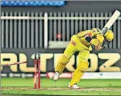  ?? BCCI/IPL ?? Six CSK batsmen failed to reach double digits.