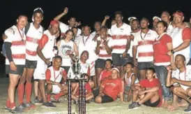  ?? Picture: MAXWELL LEVINE ?? UNITED WE STAND: The Vipers rugby team – champions of the 2018 HPJ 10s tourney in Komani