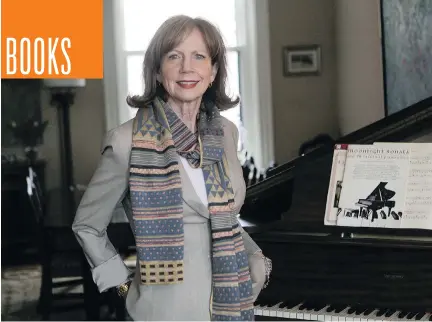  ?? JOHN KENNEY/MONTREAL GAZETTE ?? Susan Doherty Hannaford at her home in Westmount. She has written a debut novel called A Secret Music, set in 1930s Montreal. It portrays a segmented Montreal and treatments for mental illness were still at the medieval stage.