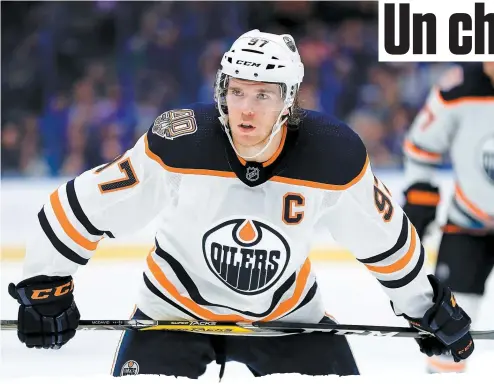  ?? PHOTO D’ARCHIVES, AFP ?? Connor Mcdavid a récolté 17 buts et 45 points depuis le début de la saison avec les Oilers.