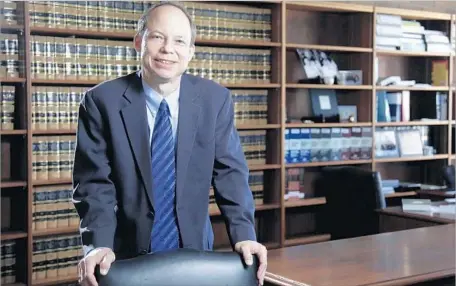  ?? Jason Doiy The Recorder via Associated Press ?? SANTA CLARA COUNTY Superior Court Judge Aaron Persky drew criticism for the light sentence he gave Brock Turner. Nearly a million people have signed an online petition calling on the California Commission for Judicial Performanc­e to remove him.