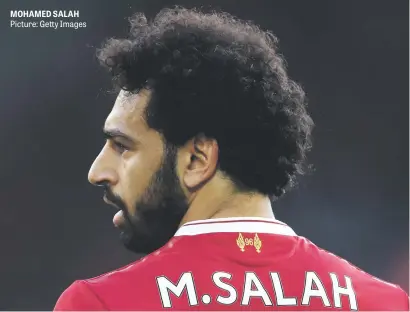  ?? Picture: Getty Images ?? MOHAMED SALAH