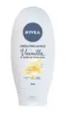  ??  ?? Crema para manos NIVEA con aroma a Vainilla.