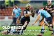  ?? OLD HEADS ?? The Chiefs are going to miss the experience of Charlie Ngatai.