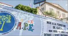  ?? (Photo Fab.B.) ?? La mairie soutien l’action de l’APE.