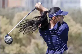  ?? File photo ?? West Ranch’s Noelle Song tied for co-medalist on Monday at Foothill League meet No. 3 at El Cariso Golf Course in Sylmar. Her teammate, Allison Hwang, was also co-medalist.