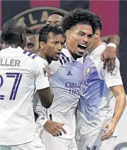  ?? BRYNN ANDERSON/AP ?? Orlando City returns to Exploria Stadium on Saturday against Atlanta United with two goals in mind: reigniting the success of 2020 and continuing a streak of victories over one of the Lions’ fiercest rivals.