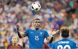  ?? REUTERS ?? French star Paul Pogba completed a world record 105 million euro transfer on Tuesday.