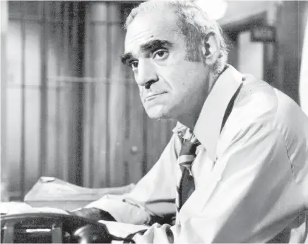  ??  ?? Abe Vigoda’s comic turn as over-the-hill detective Phil Fish in Barney Miller brought the late-blooming actor his greatest recognitio­n.