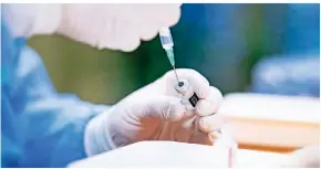 ?? FOTO: GUIDO KIRCHNER/DPA ?? Wenn es ums Impfen geht, sind auch häufig Spritzen zu sehen.
