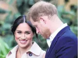  ?? PHOTO: REUTERS ?? Meghan, Duchess of Sussex, and Prince Harry have put a modern face on British royalty.