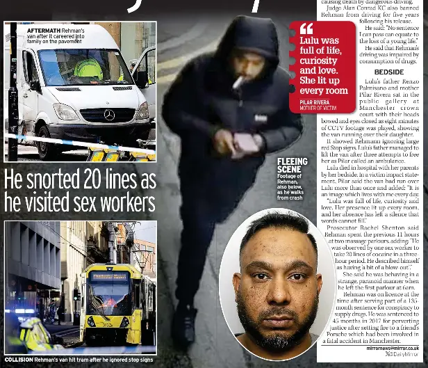Cocaine-binge van driver who killed girl, 3, in crash gets 12yrs ...