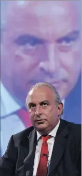  ??  ?? Billionair­e investor Philip Green in London in June 2004. He has left a pension fund deficit of £571 million in BHS. PHOTO: BLOOMBERG