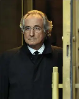  ?? TIMOTHY A. CLARY/AFP/GETTY FILE PHOTO ?? The strongest case against Bernie Madoff’s claim that his deceit began in 1992 is his history of lying, court filings claim. He is “a witness who admits to lying for a living.”