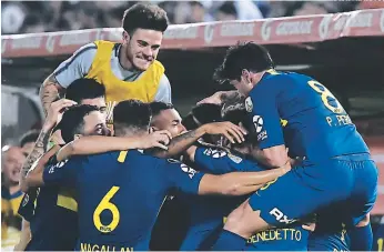  ?? FOTO: EL HERALDO ?? Boca igualó las 51 victorias como visitante de Peñarol en la Copa Libertador­es.