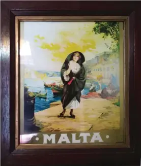  ?? ?? Early Malta tourism poster