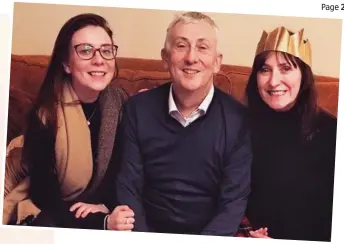  ??  ?? Taking Theresa May’s advice: Sir Lindsay Hoyle (main picture) and his wife Catherine, with their menagerie of animals named after politician­s. Above, with his daughters Natalie (left) who took her own life two years ago, and Emma
