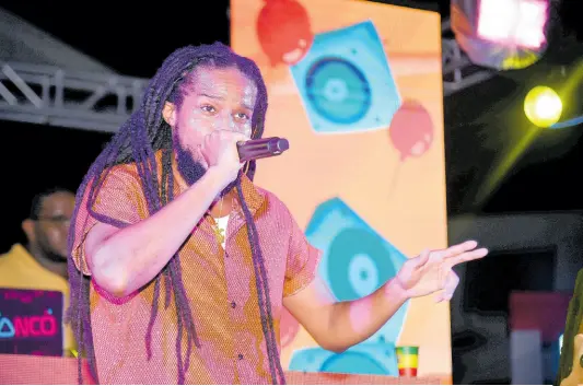  ?? ?? As he gets ready to perform at the upcoming Lost in Time Festival later this month, the ‘Somewhere Wonderful’ singer is calling for the public to embrace the joy of reggae music.