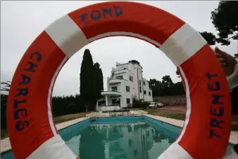  ?? (Photo archives Sébastien Botella) ?? La villa de Trenet existe toujours dans le quartier Saint-maymes. C’est une propriété privée.