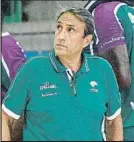  ?? FOTO: EFE ?? Casimiro, técnico del Unicaja