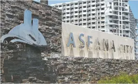  ??  ?? ASEANA CITY is the flagship project of D.M. Wenceslao & Associates, Inc.