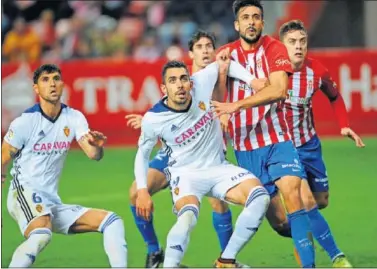  ??  ?? 38ª JORNADA. El próximo enfrentami­ento directo del Zaragoza es contra el Sporting en La Romareda.