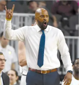  ??  ?? Cuonzo Martin, who was born in East St. Louis, was announced as the new coach at Missouri. He had a 62- 39 record in three seasons at Cal.
| ETHAN MILLER/ GETTY IMAGES