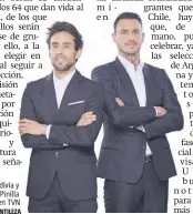  ?? |GENTILEZA ?? Jorge Valdivia y Mauricio Pinilla estarán en TVN