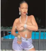  ?? GTRES ?? Rihanna, en su nuevo spot