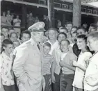  ?? MANITO-WISH YMCA CAMP ?? Gen. Dwight Eisenhower visited Camp Manito-wish YMCA in 1946.