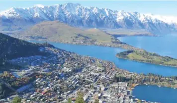  ??  ?? Queenstown is among the top 10 destinatio­ns for Kiwis for Queen’s Birthday weekend in 2020.