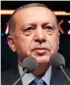  ??  ?? Recep Tayyip Erdogan