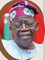 Nigerian President Bola Tinubu