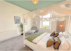  ?? ?? Chambers The property has three double bedrooms and the master