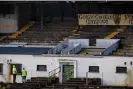  ?? Photograph: Liam McBurney/PA ?? The redevelope­d stadium in west Belfast has been earmarked for matches at Euro 2028.