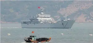  ?? | PHOTO : THOMAS PETER, REUTERS ?? Nouvelles manoeuvres militaires chinoises autour de Taïwan