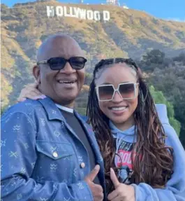  ?? ?? ▲Grammy award winner and Lion King producer Lebo M, born Lebohang Morake, has accused his estranged wife, Pretty Samuels, of being a cheat and a fraudster.