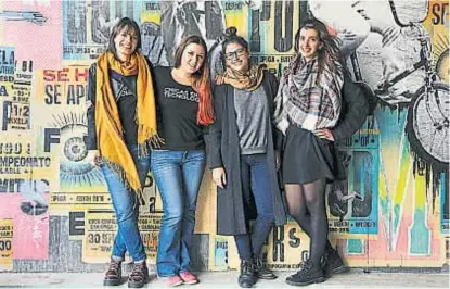  ??  ?? Chicas en Tecnología. Cofundador­as de la organizaci­ón que dará soporte al programa que lanzará la Provincia.