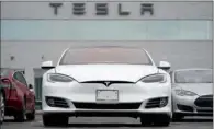  ??  ?? Tesla’s Q2 sales figures have fallen a bit short of Wall Street estimates of 207,000 vehicles.