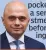  ??  ?? ◗ Sajid Javid, 48, is the son of a Pakistani bus driver who arrived in Britain in 1961 with £ 1 in his pocket. He was a senior investment banker before becoming an MP in 2010.