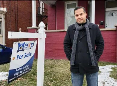  ?? PHOTO PROVIDED ?? Troy property owner and Bitcoin enthusiast Paul Paterakis hopes to make the first cryptocurr­ency-based real estate transactio­n in upstate New York.