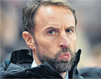  ??  ?? Biggest stage: Gareth Southgate has led England to the Euro 2020 finals, now it is about delivering next summer