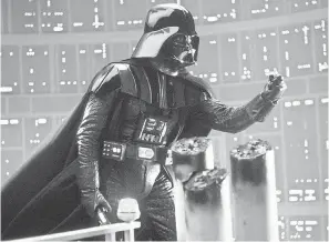  ?? LUCASFILM ?? Darth Vader has a conversati­on with his son in “The Empire Strikes Back.”