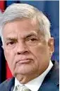  ??  ?? Ranil:Scrap the Presidency