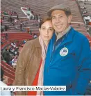 ??  ?? Laura y Francisco Macías-Valadez.